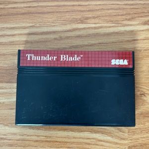 Thunder blade Sega video game